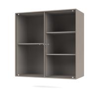 Ripple II Wall Armoire vitrine Truffle Montana QUICK SHIP - 5715288330231