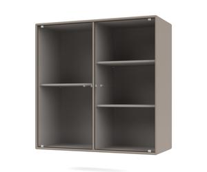 Ripple II Wall Armoire vitrine Truffle Montana QUICK SHIP - 5715288330231