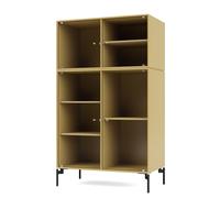 Ripple III Armoire vitrine Cumin - cadre noir Montana QUICK SHIP - 5715288335946