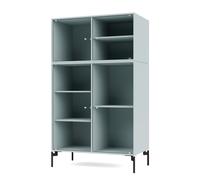 Ripple III Armoire vitrine Flint - cadre noir Montana QUICK SHIP - 5715288335151
