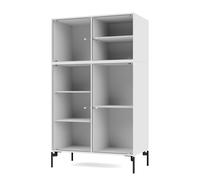 Ripple III Armoire vitrine New White - cadre noir Montana QUICK SHIP - 5715288333751