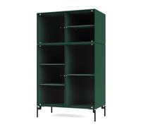 Ripple III Armoire vitrine Pine - cadre noir Montana QUICK SHIP - 5715288333959