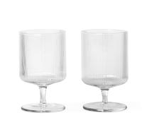 Ripple Wine Glasses Verres à vin Set de 2 pièces Ferm Living OFFRE SPECIALE - 5704723103899