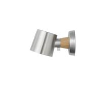 Normann Copenhagen Lampe murale Rise montage fixe Acier inoxydable