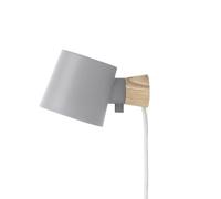 Normann Copenhagen Applique murale Rise – H 9,7 × L 17 × Ø 10 cm – Gris