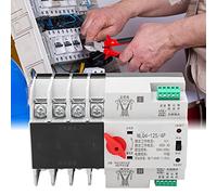 Risegun Équipement de contrôle de distribution d'énergie Commutateur de transfert automatique 4P 3 phases 4 fils Contrôle de puissance sans interruption 400 V32 A