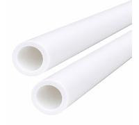 RISHORI 2 Pièces Tube Rond Creux en PTFE Longueur 500 mm, Diamètre Extérieur 31-66 mm x Diamètre Intérieur 26-32 mm,31mm OD x 26mm ID