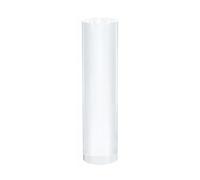 RISHORI Bloc Acrylique Blocs Cylindriques Solides Clairs Contremarches Diamètre 70mm Base Moderne Supports Base Parfait pour Exposer des Souvenirs D'Objets De Collection,Height 120mm
