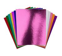Risme Bristol Chrome - Papeterie Colorée Brillante, Stock D'affiches Brillantes, Feuilles Au Design Radieux, De Travail Brillant | Magnifique Support Artisanal Pour Invitations À Fès