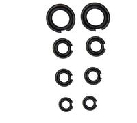 Risveglio 2 ensembles de douilles carrées de 3,5 cm pour kit de bagues avec joints toriques, clés pneumatiques et électriques de 7,6 cm, 20,3 cm, 3,5 cm, 1,2 cm, compatible avec les pièces de rechange
