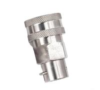 Risveglio Adaptateur de nettoyeur haute pression à connexion rapide de 1,9 cm, raccord de tuyau anti-enchevêtrement en acier inoxydable pour rondelles Karcher (B)