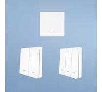 Risveglio Autocollant sans fil pour Zigbee 3.0 Scène Switch pour | Autocollant sans fil pour commutateur de scène Zigbee 3.0 pour écosystème Tuya