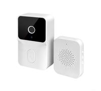Risveglio Caméra de sonnette WiFi HD 1080p avec conversation bidirectionnelle, alertes de détection de mouvement et stockage dans le cloud, carillon sans fil résistant aux intempéries à l'extérieur