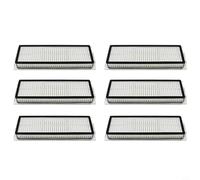 Risveglio Compatible avec Mijia H50 pour Pro 0V42GL Robot pour filtre à vide, kit de purification d'air haute efficacité pour animaux domestiques et (6 pièces)