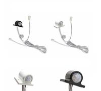 Risveglio DC 12 V PIR Détecteur de mouvement Commutateur Réglable Infrarouge Bande Lumières LED pour Auto On/Off Placard, Armoire, Escalier, Blanc Noir