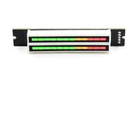 Risveglio DIY pour Dual 12-Level Spectrum Analyzer Board 7-12V Audio LED | Réglable pour compteur VU à double canal Module LED 7-12 V graphique à barres