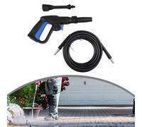 Risveglio Ensemble de poignée de pulvérisation pour nettoyeur haute pression Bosch, baguette à pression réglable avec poignée ergonomique pour nettoyage de voiture et de meubles d'extérieur, kit en