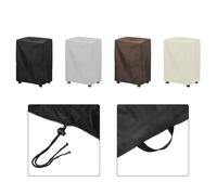 Risveglio Housse anti-poussière pour déchiqueteuse Bonsen S3112, tissu Oxford 210D pour étui de protection avec doublure douce, sac de rangement pliable pour bureau, noir
