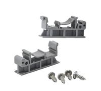 Risveglio Lot de 10 adaptateurs de montage sur rail DIN PCB pour support | Lot de 10 clips de support PCB 35 mm rail DIN pour adaptateur de montage C45