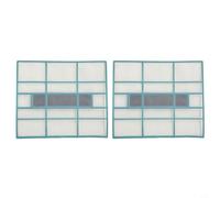 Risveglio Lot de 2 filets de filtre à poussière pour unité intérieure AC, écran de protection de sortie d'air, maille plastique durable, ajustement convivial, 2 pièces (32,7 x 28)