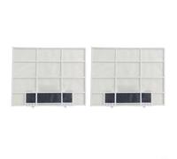 Risveglio Lot de 2 filets de filtre à poussière pour unité intérieure AC, écran de protection de sortie d'air, maille plastique durable, ajustement convivial, 2 pièces (34,3 x 27,3)