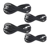 Risveglio Lot de 4 tendeurs élastiques de rechange pour chaises longues, 2 x 220 cm et 2 x 140 cm avec embouts en métal pour chaises longues de jardin