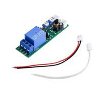 Risveglio Module relais compact à retard 70 x 20 mm 5 V 12 V 24 V Entrée 10 A Sortie programmable Cycles de test 1 à 24 h