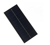 Risveglio Panneau de charge solaire de jardin 2 W 12 V/6 V avec revêtement | Panneau solaire compact 2 W 12 V 6 V pour éclairage extérieur de jardin