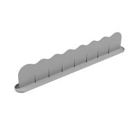 Risveglio Protection anti-éclaboussures réutilisable en silicone pour évier de cuisine, barrière de lavage pour garder au sec, vert menthe