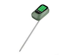 Risveglio Testeur de sol pH humidité température 3 en 1 Kit de test de sol numérique pour plantes de jardin, serre, agriculture, jardinage, sonde de sonde (noir)