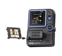Risveglio Testeur de transistor LCR-P1 avec écran couleur de 1,44", diode | Compteur de résistance de capacité, diode Zener 0,01-32 V, analyseur MOSFET JFET IGBT, rechargeable par USB