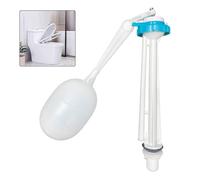 Risveglio Vanne flottante silencieuse anti-fuite pour réparation de toilettes, hauteur de remplissage réglable, filetage DN20 pour valve d'entrée d'eau, pour ajustement