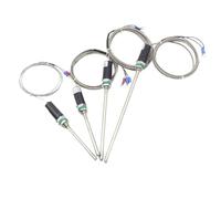 RISWEKFW Tige de température for Thermocouple de Type K/E, capteur PT100, résistance Thermique Platine, étanche, contrôle du Four M12, 1 pièce(PT100 4M,50mm)