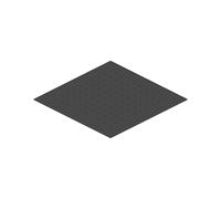 Ritmonio Diametro35 Cross Douche de tête, 1 jet, 75T003C04,