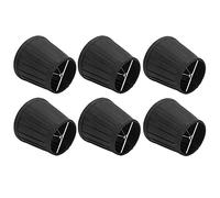 RiToEasysports Abat-jour de Lustre en Tissu Noir, 6 Pièces, Style Encliquetable pour Décoration Murale, Parfait pour L'étude et L'hôtel