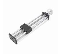 RiToEasysports Guide de Rail Coulissant Linéaire, Vis à Billes CNC à Course de 300mm, Roulement Robuste pour Machines de Production de Laboratoire Optique