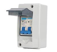 RiToEasysports Interrupteur automatique miniature CC 63A 1000V, Sectionneur solaire photovoltaïque étanche IP65 avec protection contre la surcharge pour systèmes à panneaux solaires et hors réseau