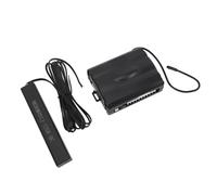 RiToEasysports Kit de Système d'entrée sans e Voiture ABS Système d'alarme de Voiture 'entrée sans clé Passive DC12V Bouton Poussoir Démarrage à Distance avec DéVerrouillage du Coffre