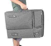 RiToEasysports Sac multifonction pour planche à dessin 4K - Pour outils de peinture, protection des mains épaisse et résistante à l'usure, grande poche de rangement pour croquis, bandoulière