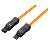 Rittal 2500430 Rittal Anschlussleitung L1000mm orange 5 Stück