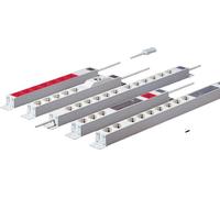 Rittal 7240200 Rittal Steckdosenleiste 48,3cm 12fach Kaltgerätedosen grau