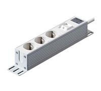 Rittal 7240240 Steckdosenleiste 48,3cm Rittal 5fach Überspannungs&Netzfi.