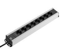 Rittal Steckdosenleiste 48,3cm 8fach ohne Schalter 16A