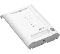 Ritto 1271041 Minivox Station de porte 1 bouton Blanc