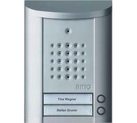Ritto 1840220 Entravox Interphone 2 entrées Argenté