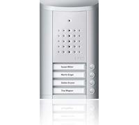 Ritto 1840420 Entravox, interphone audio, 4 canaux, audio, argent anodisé