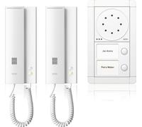 Ritto 1891470 Portier Audio Kit complet mains libres - blanc - 2 WE