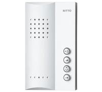 Ritto by Schneider Poste intérieur audio filaire Station intérieure blanc