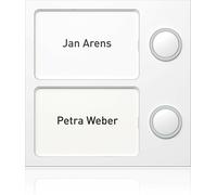 RITTO Portier Module de touches 1875270 (2 touches) blanc