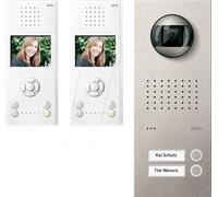 RITTO RGE1819625 - Kit d'interphones vidéo ACERO, immeuble à 2 appartements